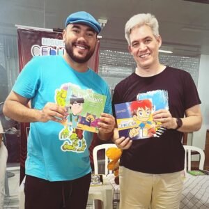 Junior Misaki Lan A Obras Em Evento Regional De Literatura E Quadrinhos